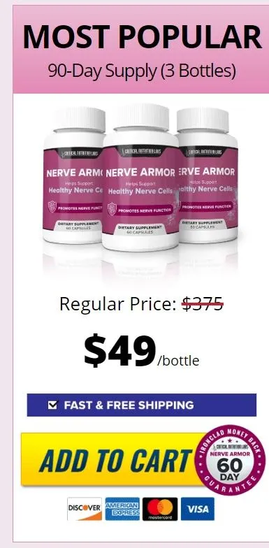 Nerve Armor buy 3 bottle