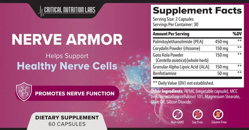 Nerve Armor supplement fact